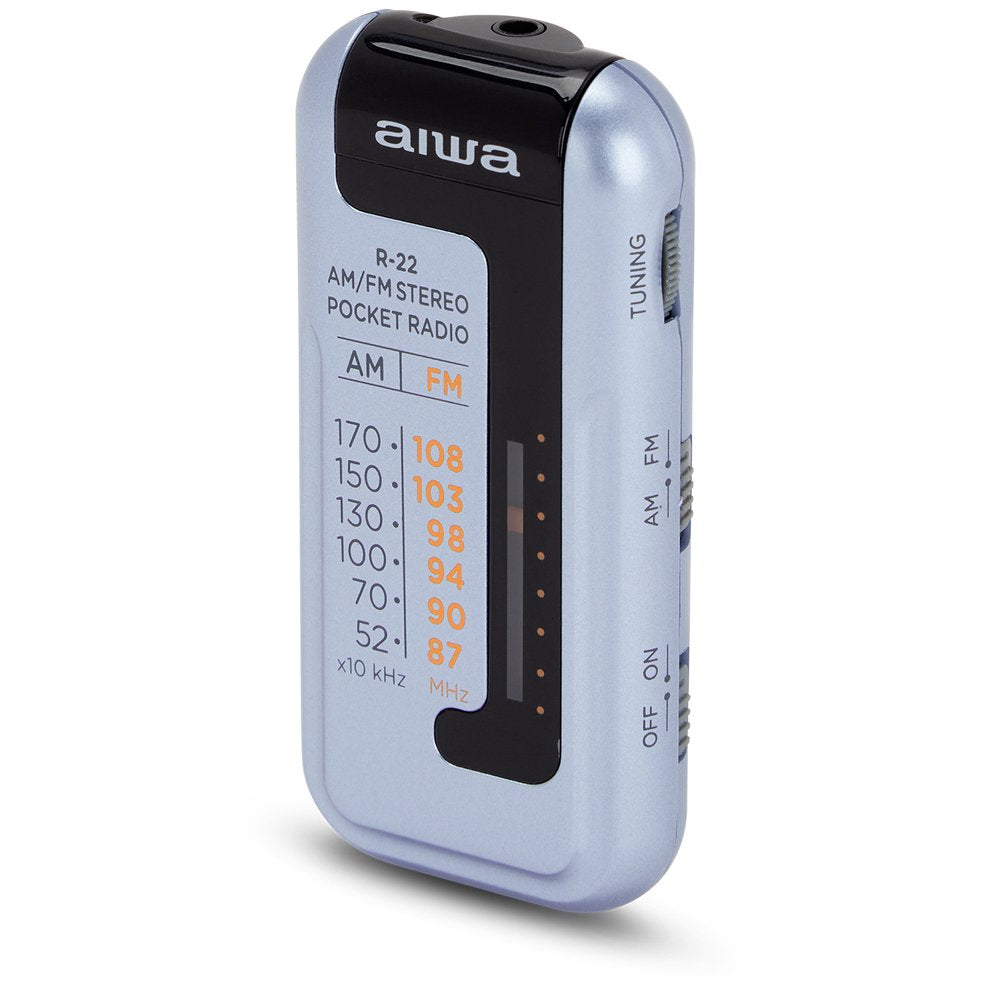 EAN 8435256897838 - Aiwa R-22SL radio Portátil Analógica Plata imagen 3