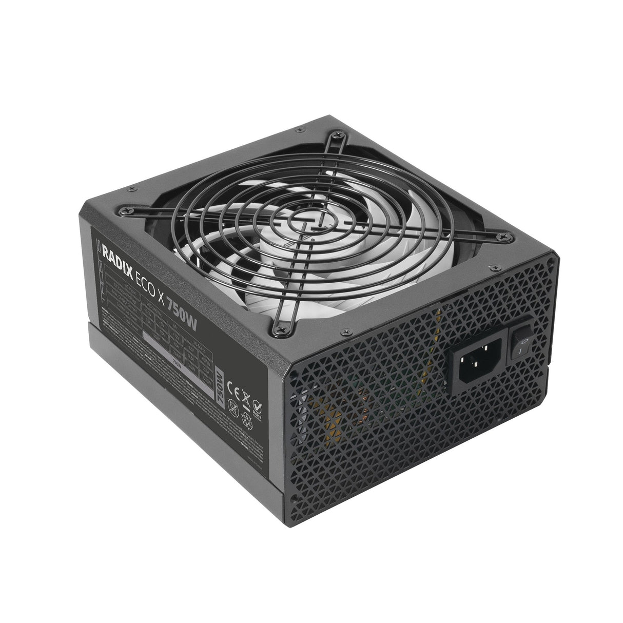 EAN 8435693107484 - Tacens RADIX ECO X 750 unidad de fuente de alimentación 24-pin ATX imagen 2