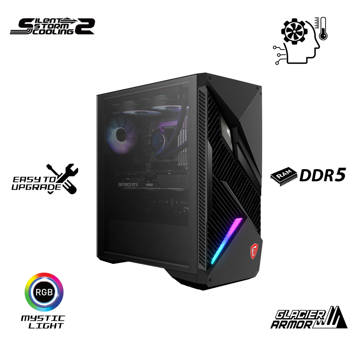 EAN 4711377175449 - MSI MPG Infinite X2 14NUG7-460AT Intel® Core™ i7 i7-14700KF 32 GB DDR5-SDRAM 1 TB SSD NVIDIA GeForce RTX imagen 10
