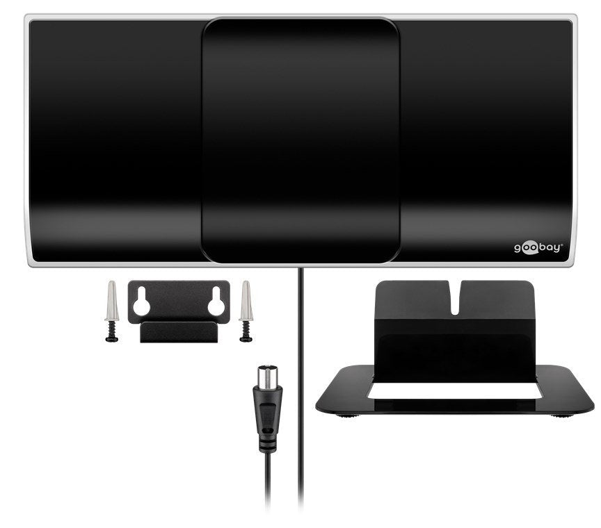 Dvb-T Zimmerantenne 42db Aktiv Schwarz