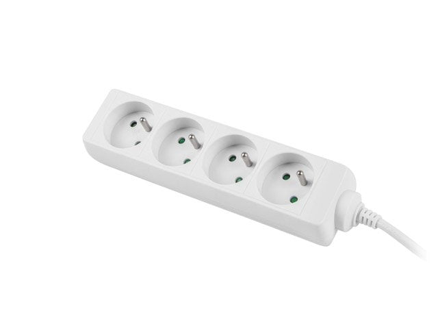 EAN 5901969414820 - Lanberg PS0-04E-0150-W base múltiple 1,5 m 4 salidas AC Interior Blanco imagen 1