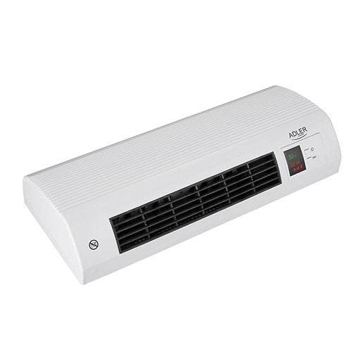 Adler Ad 7714 Calefactor Eléctrico Interior Negro, Blanco 2200 W Ventilador Eléctrico