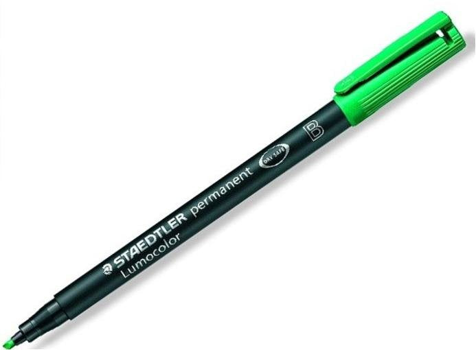 Staedtler Rotulador Para Transparencias Lumocolor Perm B Verde