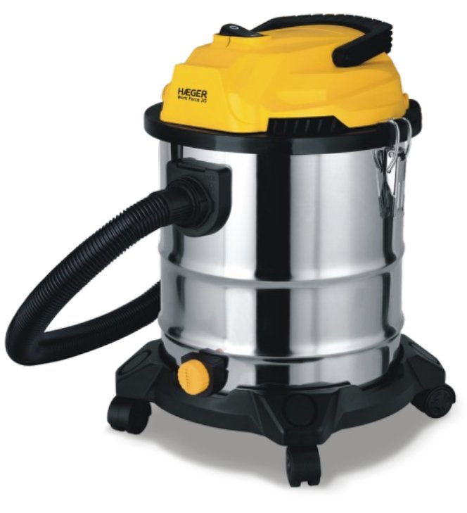 EAN 5608475014536 - Haeger VC-W&D.038A aspiradora 20 L Aspiradora de tambor Seca y húmeda 1200 W imagen 1