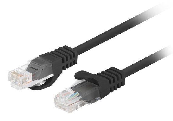 Lanberg Cable De Red Cat.6 Utp 2m Negro 10-Pack