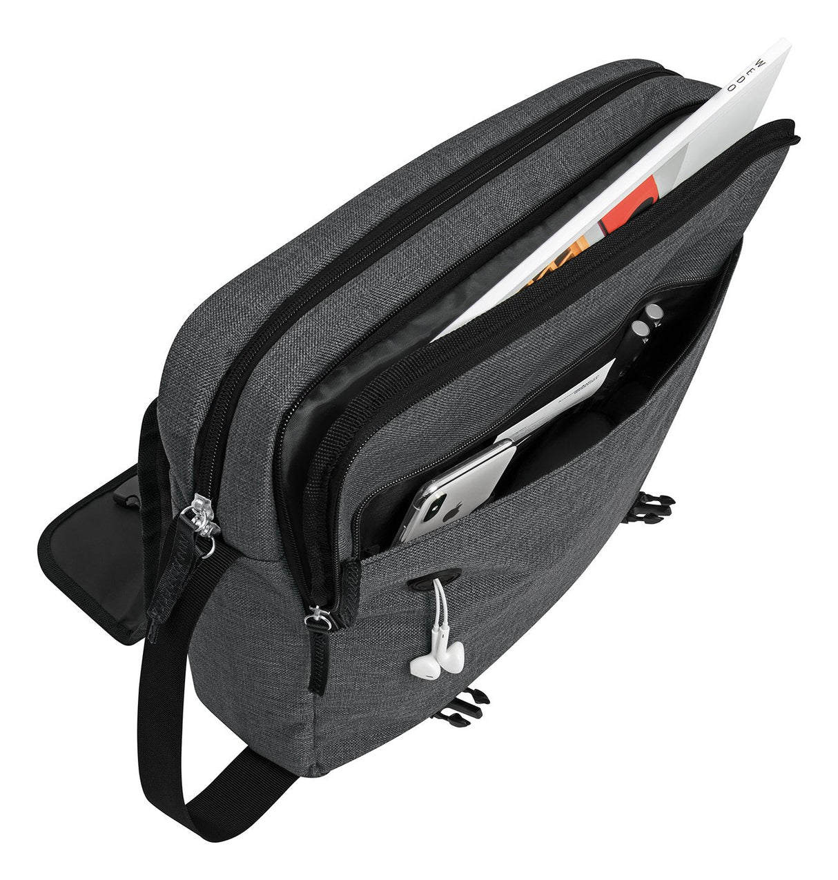 Maletin Para Portatil Wedo 059353012 College Unisex Adulto, 30 X 10 X 10 Cm, Gris
