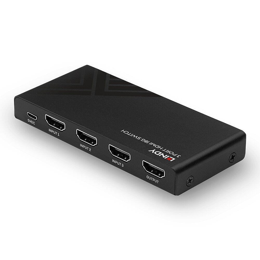 Lindy 3 Port Hdmi 18g Switch