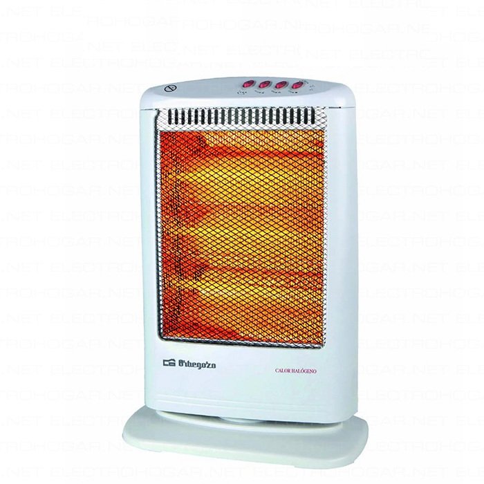 EAN 8436044528569 - Orbegozo BP 0303 A Interior Blanco 1200 W Calefactor eléctrico halógeno imagen 1