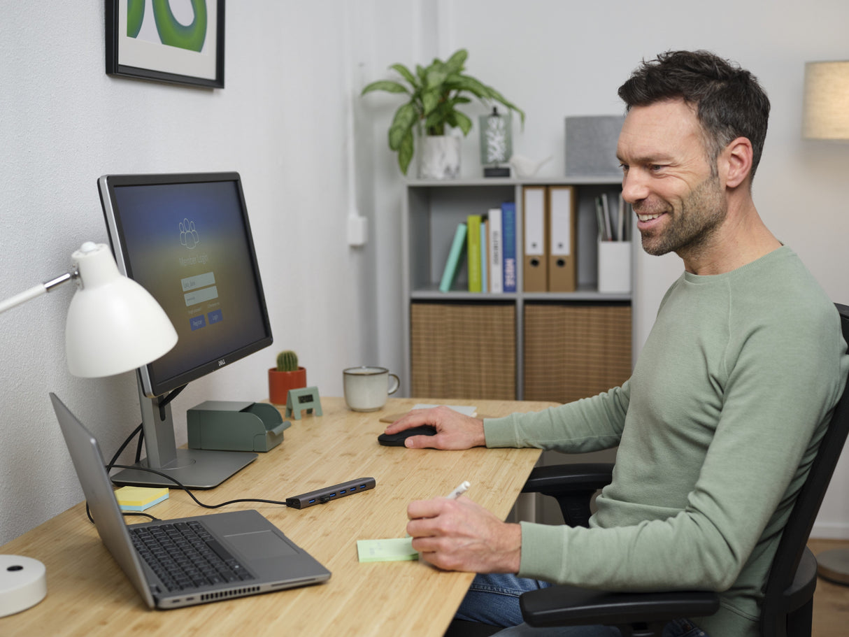 EAN 8713439249675 - Trust Halyx USB 3.2 Gen 1 (3.1 Gen 1) Type-A 5000 Mbit/s Plata imagen 10