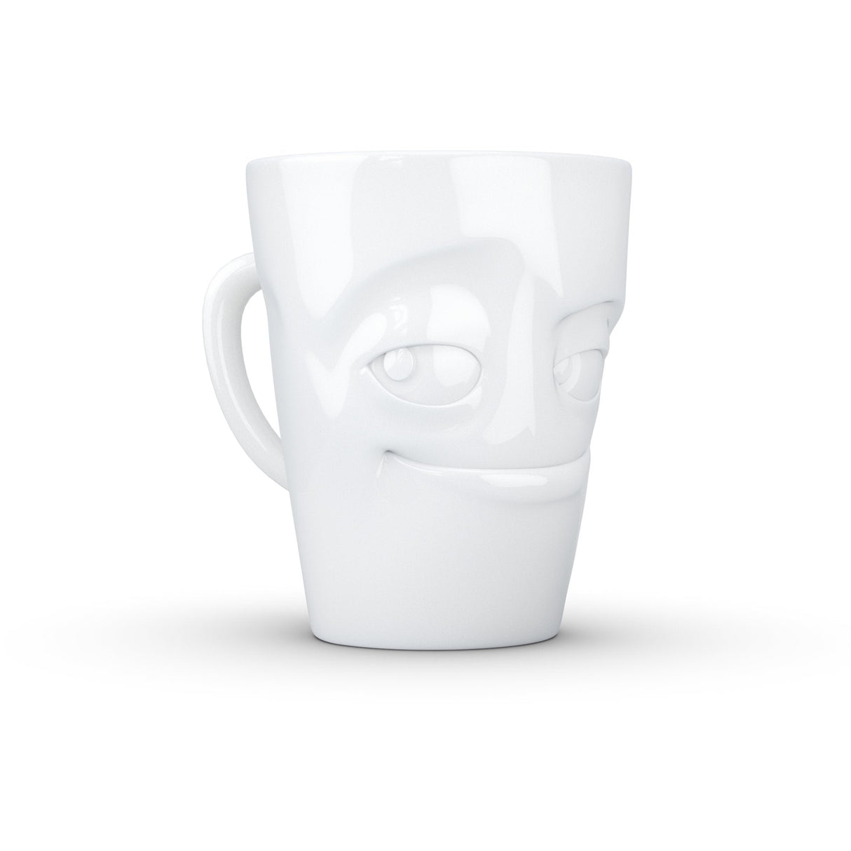 Fiftyeight Henkelbecher 350ml - Verschmitzt Blanco