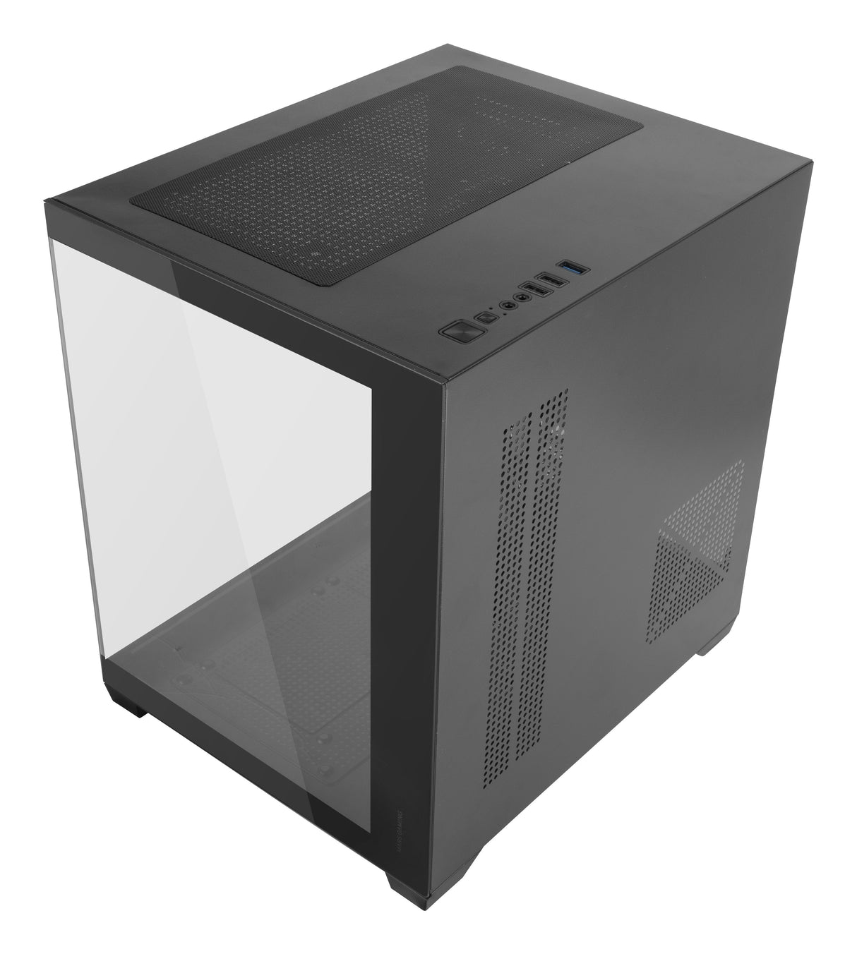 Caja Microatx Cube Mars Gaming Mc-View2 Negra Cristal Continuo Gpu 330mm 1x3.5 3x2.5