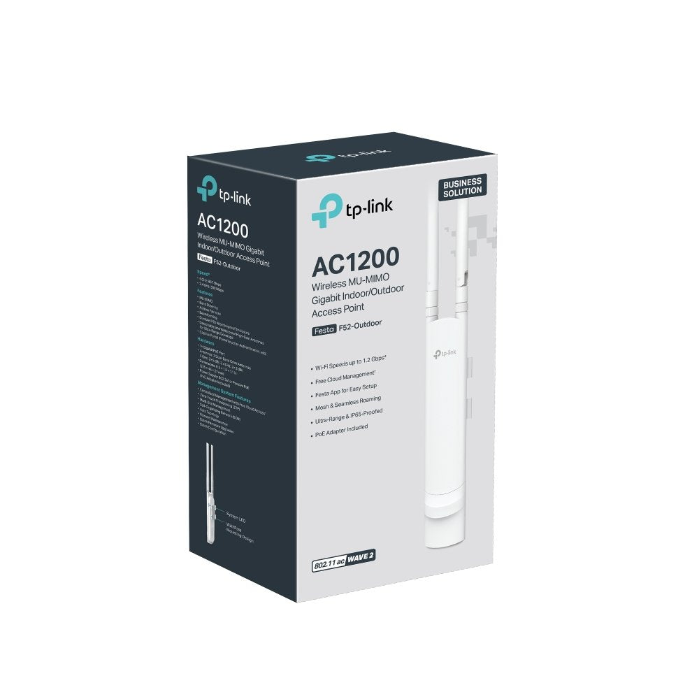 EAN 8885020623475 - TP-Link Festa F52-Outdoor 1200 Mbit/s Blanco Energía sobre Ethernet (PoE) imagen 5