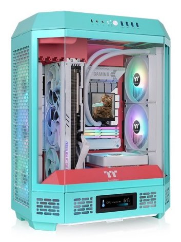 EAN 4711475649811 - Thermaltake The Tower 600 Midi Tower Color menta imagen 1