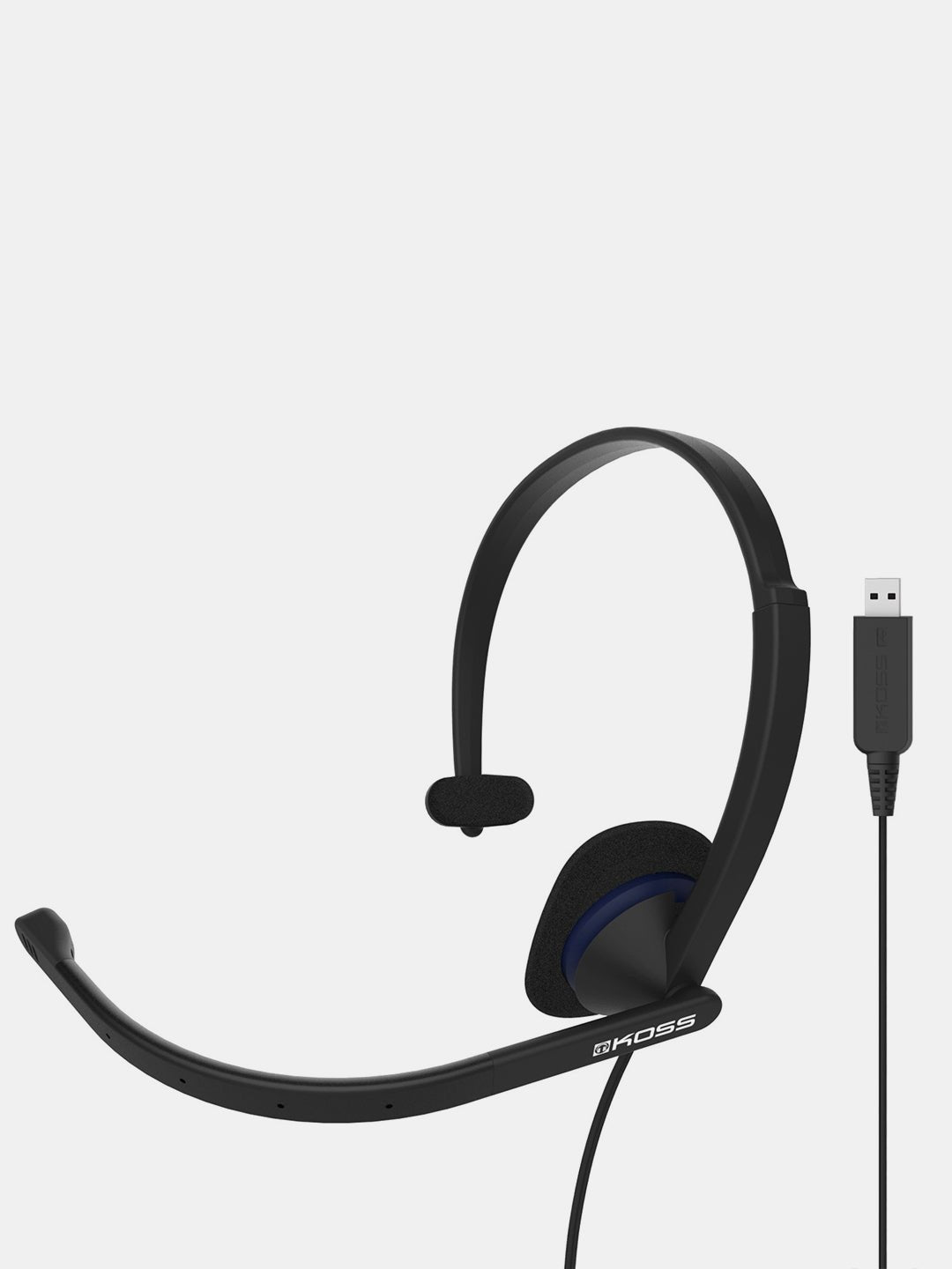 Auriculares Koss Cs195 Usb Con Cable, Supraaurales, Micrófono, Usb Tipo A, Negro