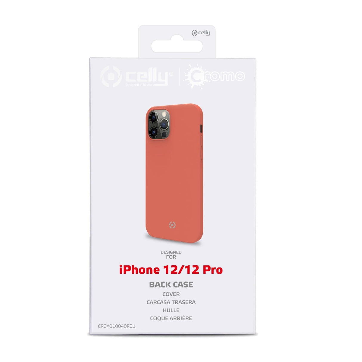 Cel Cromo Iphone 12/12 Pro Naranja