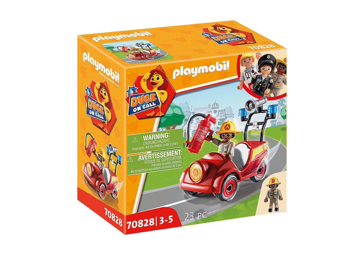 Playmobil D.O.C. Mini Coche De Bomberos
