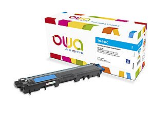 Tóner Compatible Owa Brother Tn-247c Cian (2300 Páginas) Con Chip