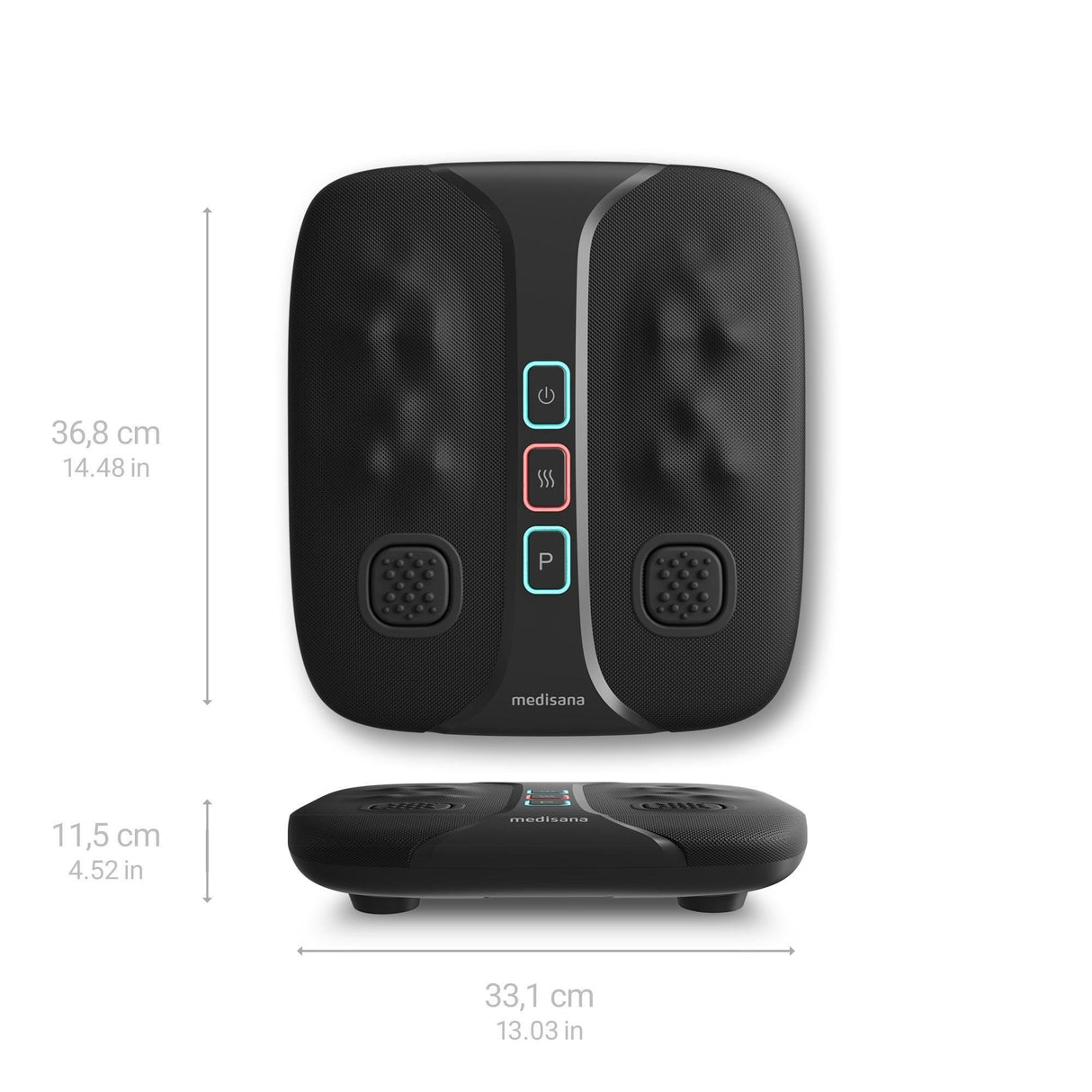 EAN 4015588884009 - Medisana LM 100 masajeador Pie, Piernas Negro imagen 2