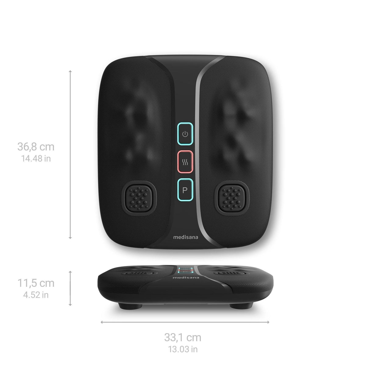 EAN 4015588884009 - Medisana LM 100 masajeador Pie, Piernas Negro imagen 2