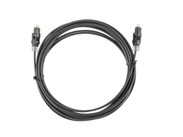 Cable Óptico De Audio Digital Toslink Lanberg Ca-Tosl-10cc-0030-Bk 3m Negro