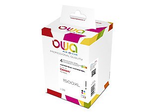 Owa Multipack Compatible Con Canon Pgi-1500xl Bk/C/M/Y