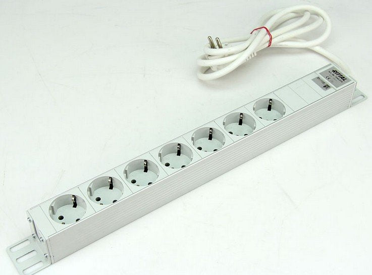 EAN 4028177221161 - Rittal DK7240.210 Blanco 7 salidas AC 250 V 2 m imagen 1