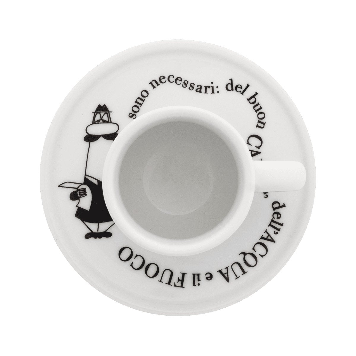 Set De 4 Tazas Bialetti Moka Carosello
