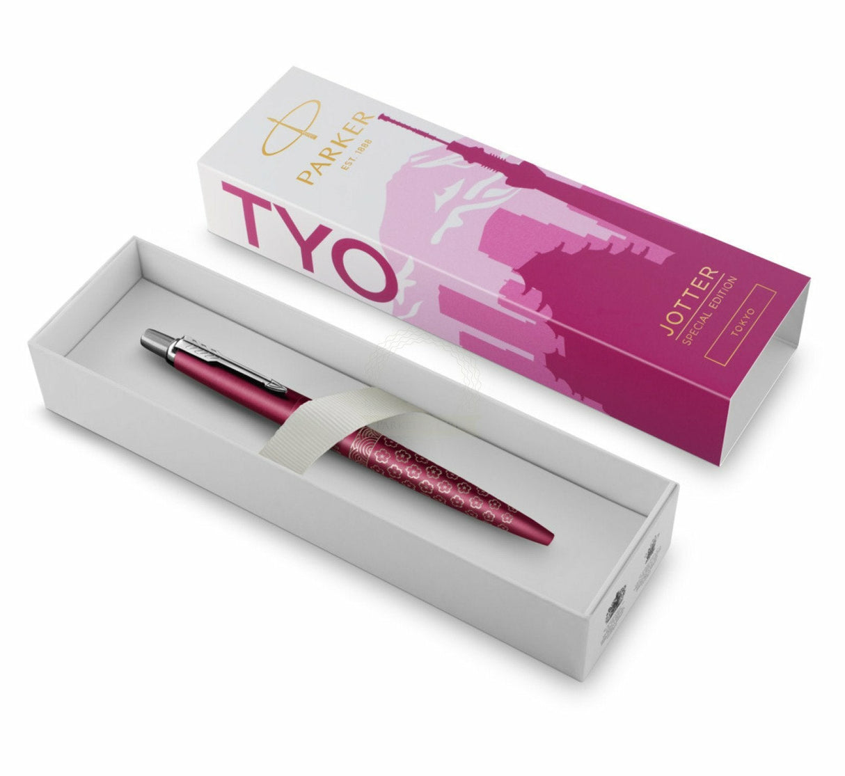 Parker Bolígrafo Spezial Edit.Global Icons Tokyo Rosa Caja De Regalo