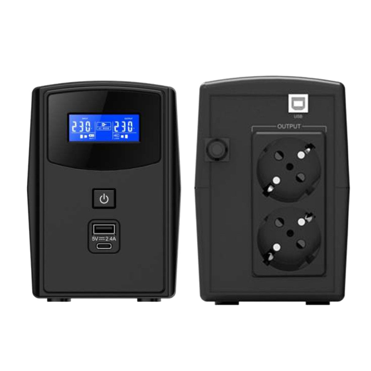 Sai Ups Phasak 800va Sirius Ph 7308 Interactivo 0.8kva