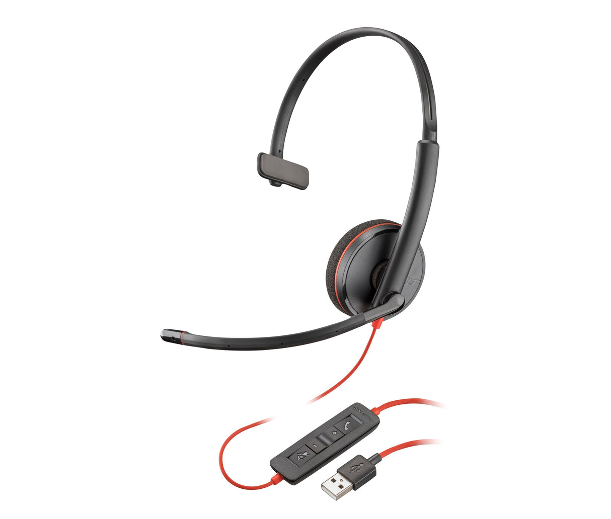 EAN 0197497211146 - Poly Blackwire 3210 Monaural USB-A Headset Alámbrico Diadema Oficina/Centro de llamadas USB tipo A Negro imagen 1