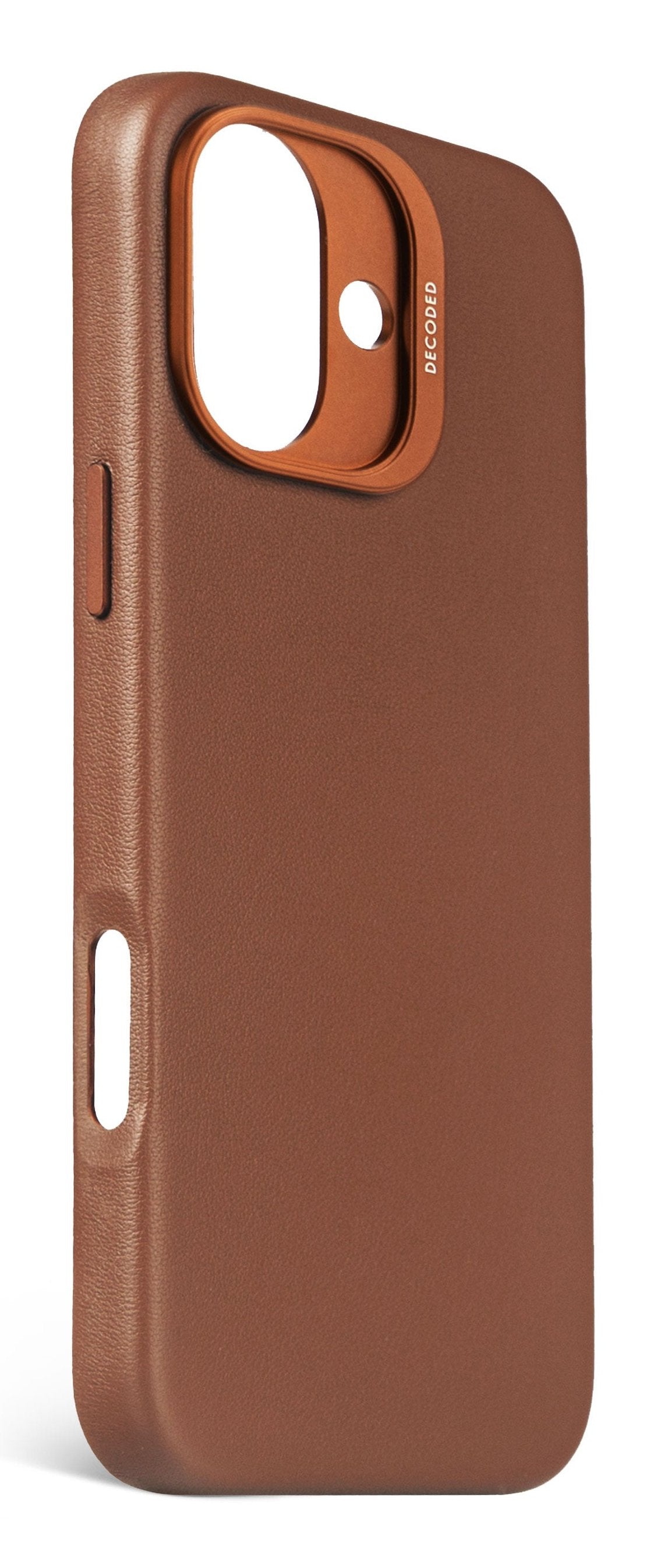 Decoded Leather Backcover Iphone 16 Plus Tan