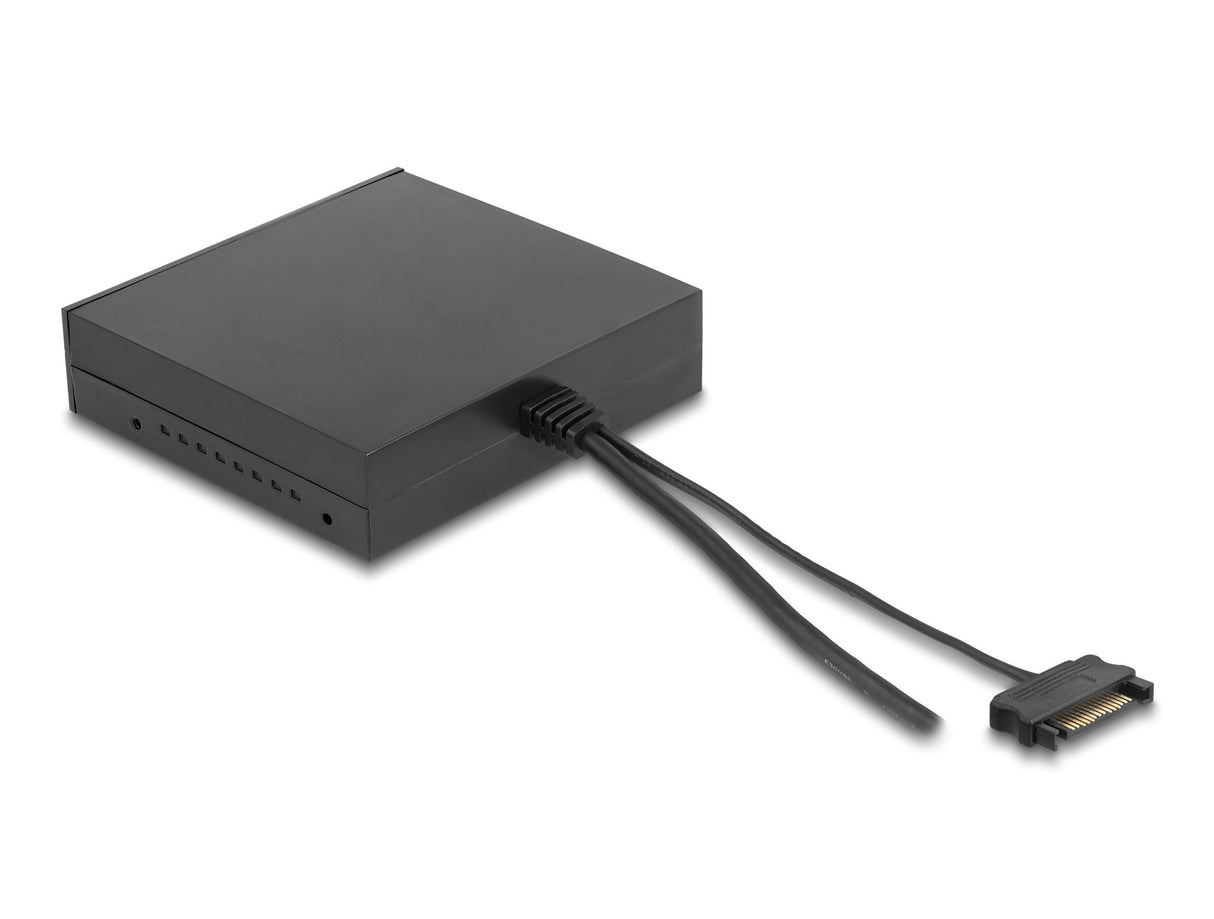 EAN 4043619640577 - DeLOCK 64057 panel bahía disco duro Negro imagen 2