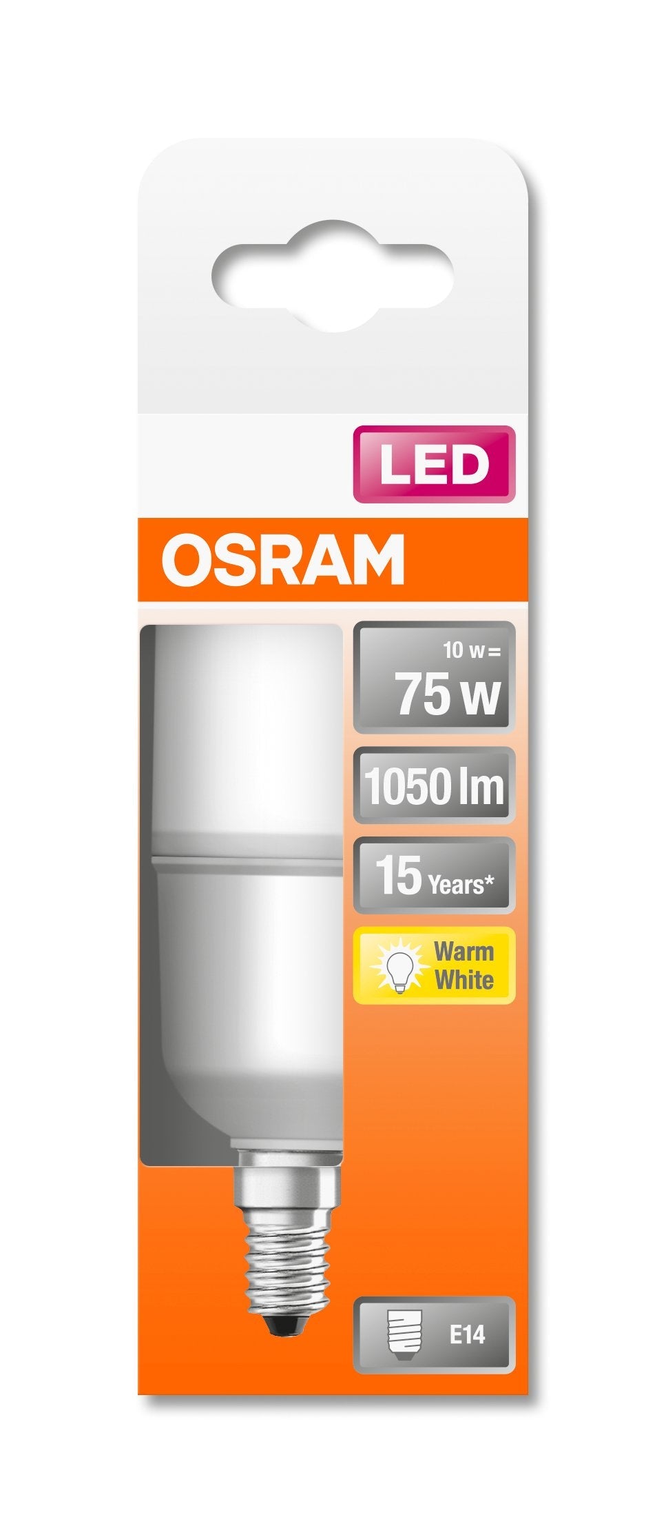 Osram Star Lámpara Led Blanco Cálido 2700 K 10 W E14 E