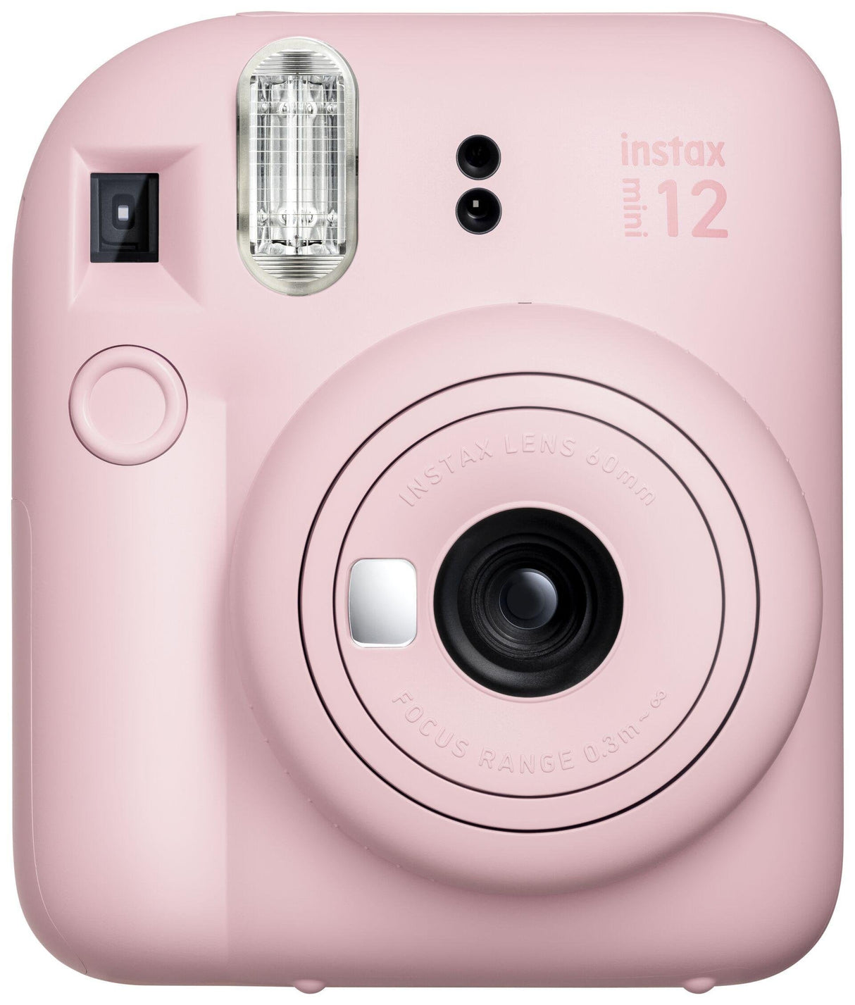 Fujifilm Instax Mini 12 Blossom Pink Camara Instantanea - Tamaño De Imagen 62x46mm - Flash Auto - Exposicion Automatica - Mini Espejo Para Selfies - Modo Primer Plano