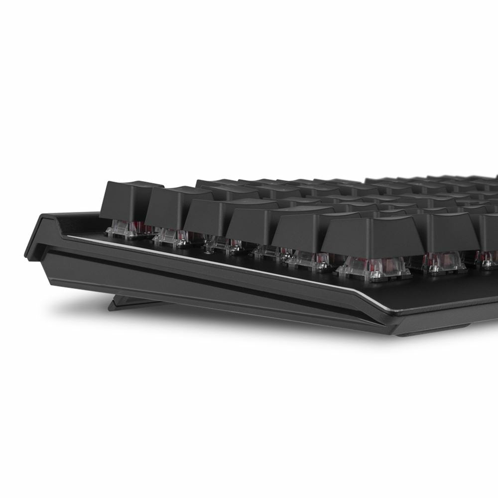 Sharkoon Skiller Sgk40, Teclado Para Juegos Negro, Diseño De, Huano Red 4044951040100