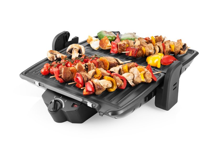 Barbacoa Eléctrica Eta415590000 Contacto, 1600 W, Negro