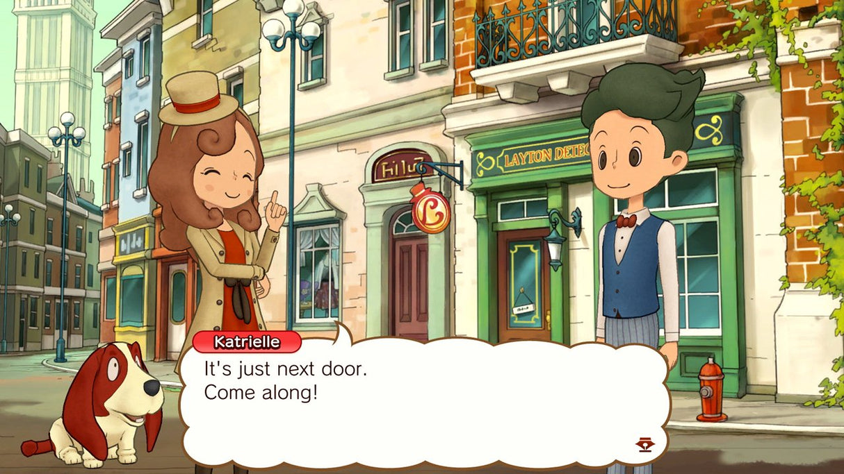 Juego El Misterioso Viaje De Layton - Katrielle Y La Conspiración De Los Millonarios Switch