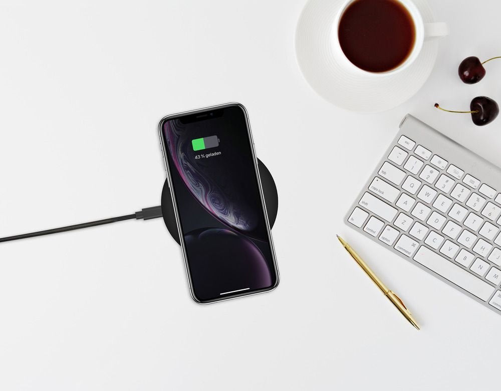 Cargador Ansmann Indiktiv Cablelos Qi-Compatible Wiline 15r