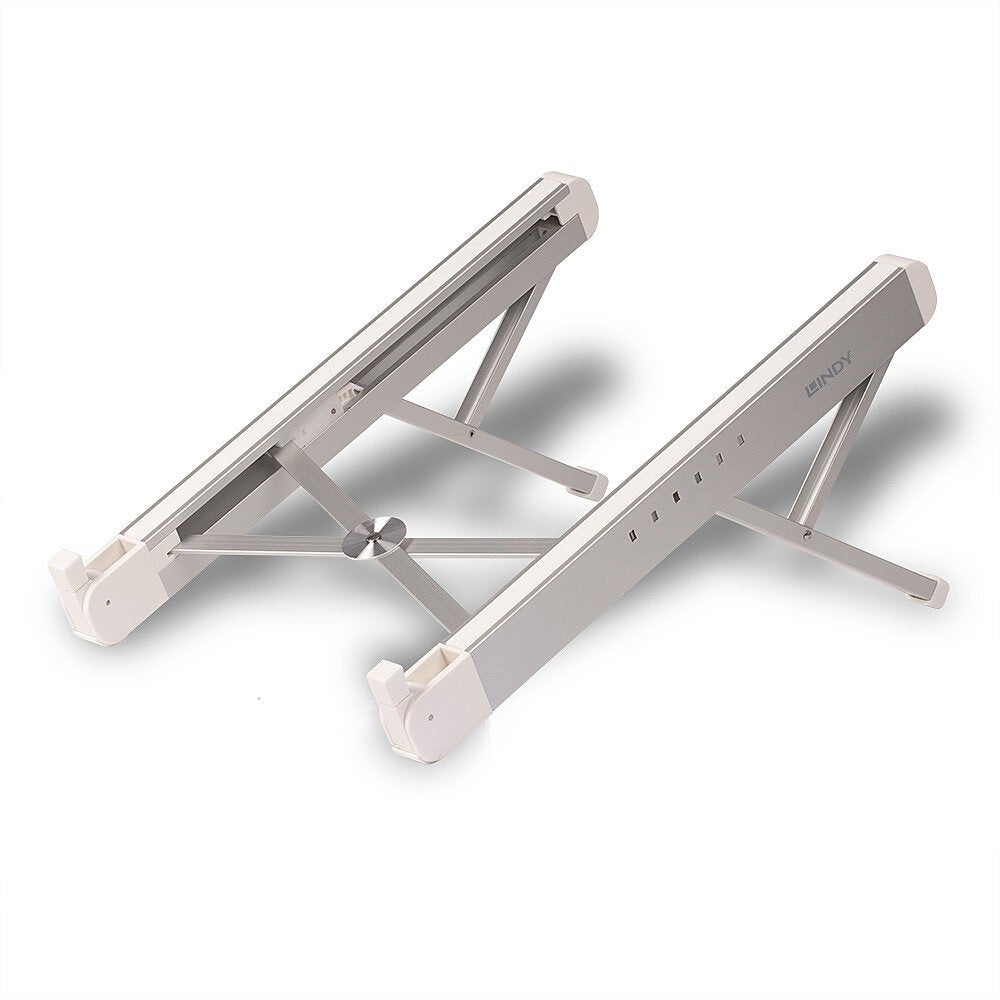Lindy 20916 Soporte Para Portátil Plata, Blanco 39,6 Cm (15.6")