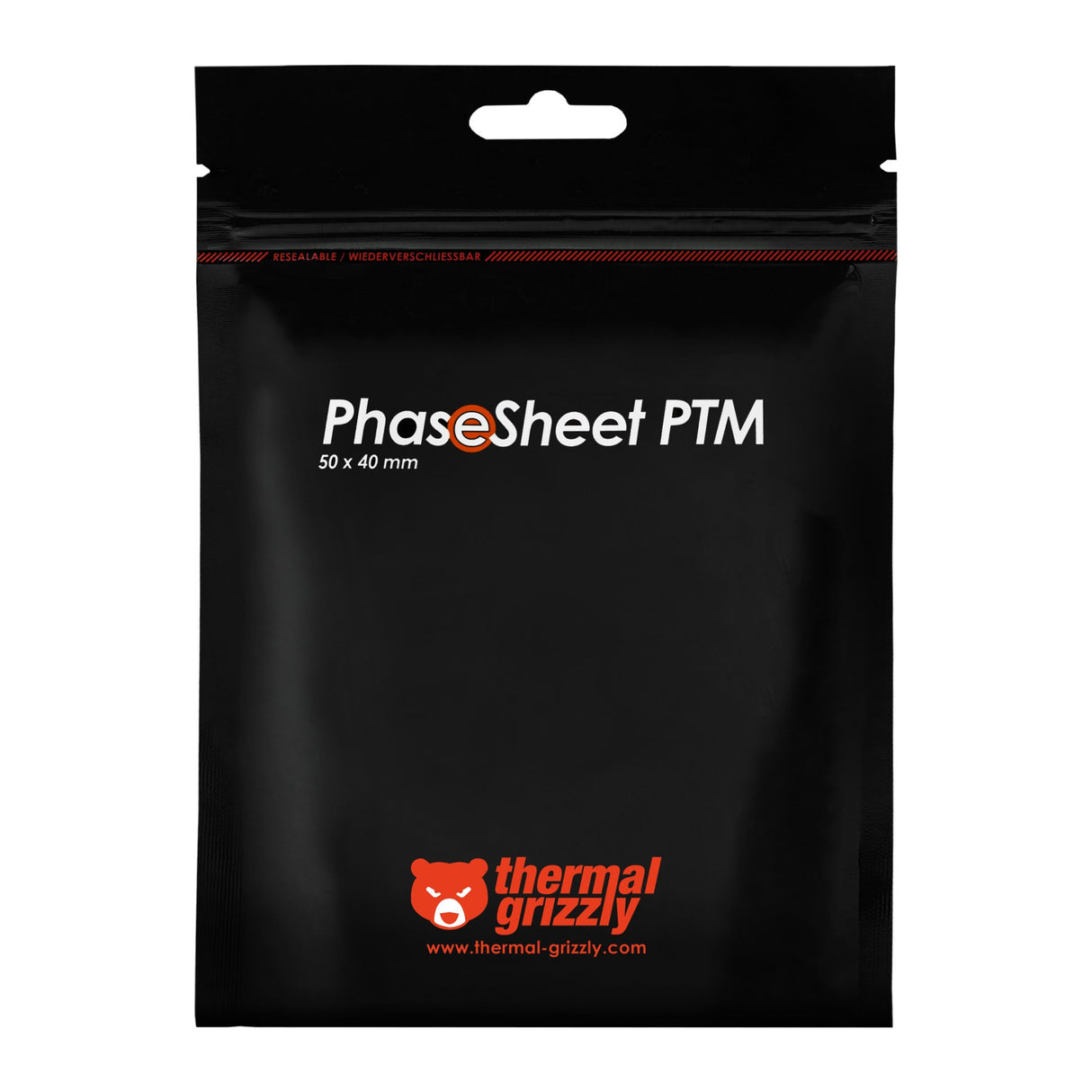EAN 4260711991059 - Thermal Grizzly PhaseSheet PTM compuesto disipador de calor Parche térmico 2 g imagen 5
