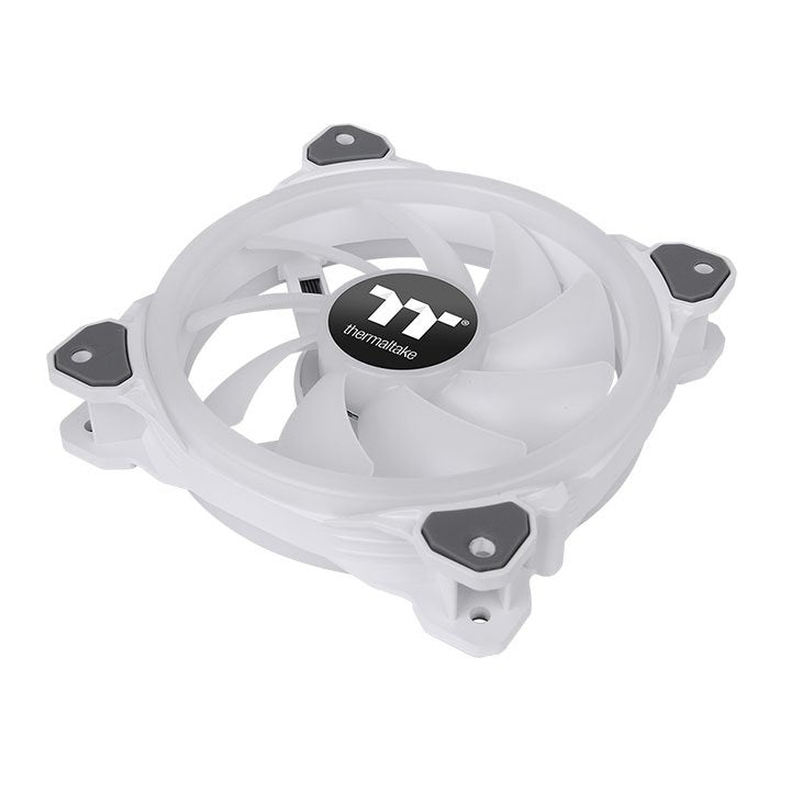 Ventilador Thermaltake Riing Trio 12 Rgb Radiator White Tt Premium Edition Cl-F126-Pl12sw-A