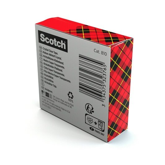 EAN 3134375261920 - Scotch 7100027387 cinta adhesiva 33 m Transparente 1 pieza(s) imagen 4