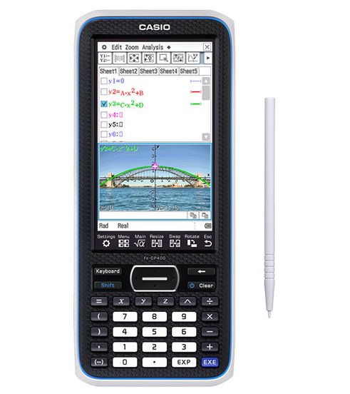 Casio Classpad Fx-Cp400 Calculadora Bolsillo Calculadora Gráfica Negro
