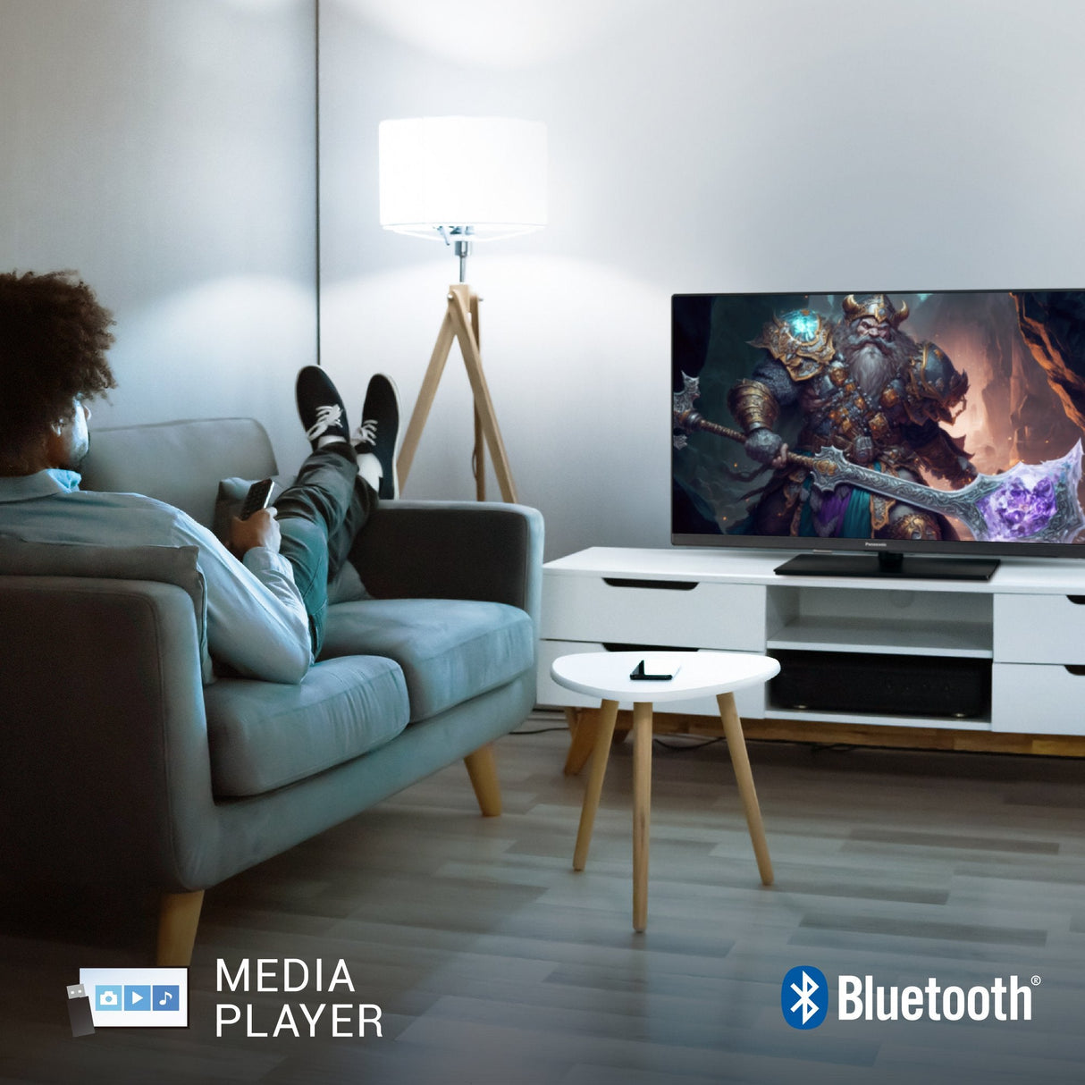 Panasonic Tv-40s55aez Schwarz