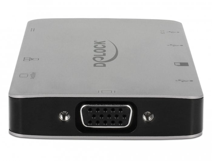 Delock Dockingsstation Usb Type-C 4k - Hdmi / Vga / Usb 3.1 / Sd / Lan / Pd 3.0