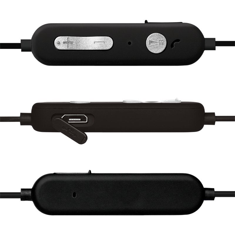 Logilink Auriculares In-Ear Estéreo Bluetooth, Bt V5.0, Negro