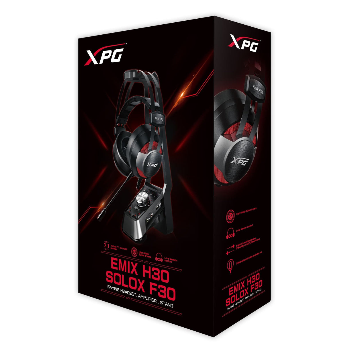 Auricular+Mic Xpg Gaming Emix H30 Se+Amplificador