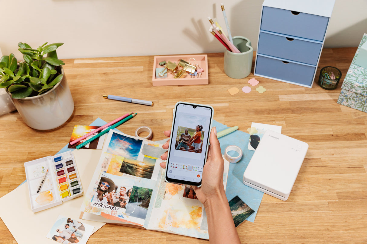 EAN 4549292238464 - Canon SELPHY QX20 RD impresora de foto Pintar por sublimación 287 x 287 DPI 2.8" x 3.3" (7.2x8.5cm) Wifi imagen 28