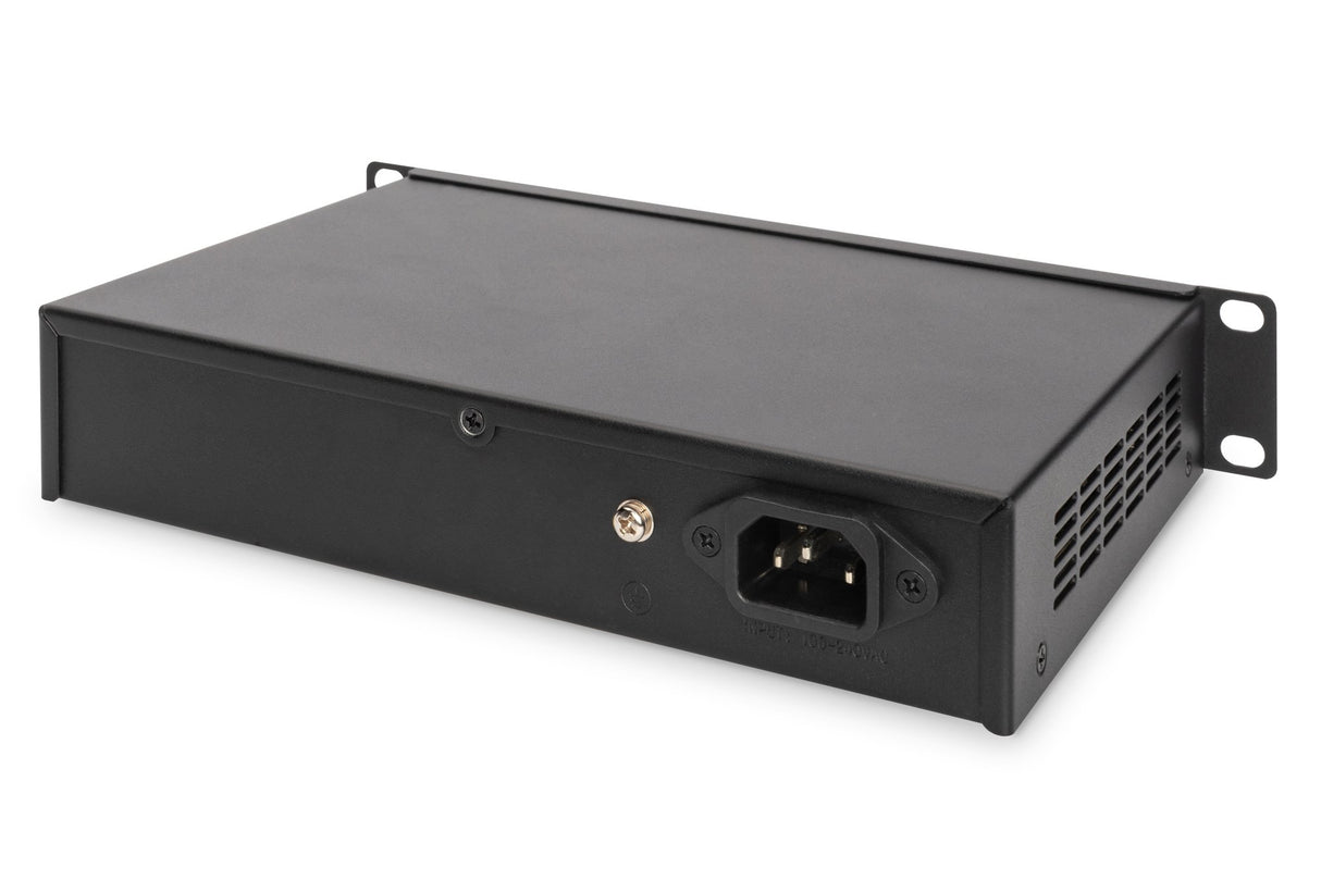 EAN 4016032460237 - Digitus DN-80115 switch No administrado Gigabit Ethernet (10/100/1000) 1U Negro imagen 2