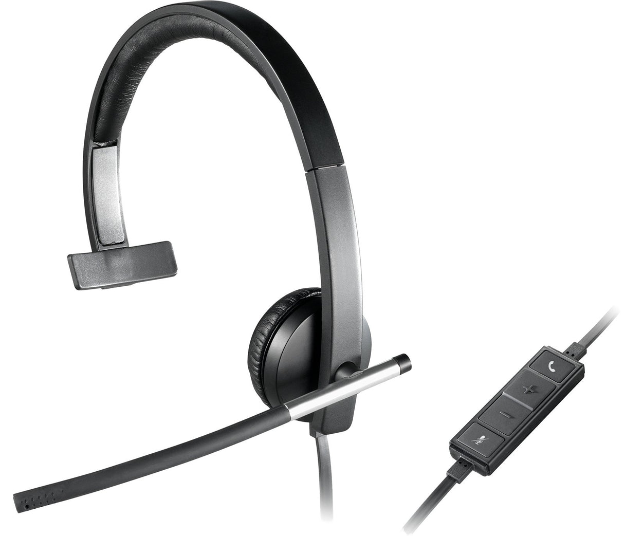 EAN 5099206041189 - Logitech 981-000514 auricular y casco Auriculares Alámbrico Diadema Oficina/Centro de llamadas USB tipo A imagen 2